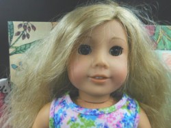 ag blonde print dress face